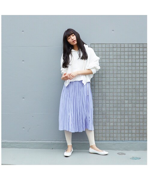 Handmade ハンドメイド の はちいろにじワンピース Lavender ワンピース Wear