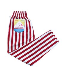 COOKMAN | COOKMAN - Chef Pants「ワイドストライプ」レッド(チノパンツ)