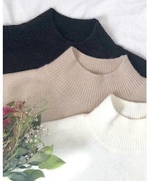 chocomee | ハイネックニット(ニット/セーター)