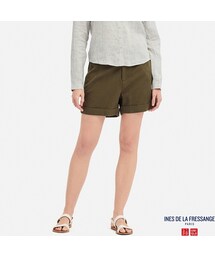 UNIQLO | コットンリネンハーフパンツ(その他パンツ)