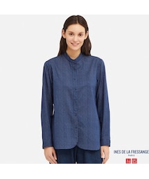 UNIQLO | コットンローンシャツ（長袖）(シャツ/ブラウス)