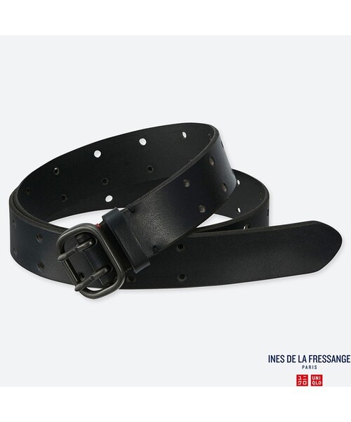 UNIQLO（ユニクロ）の「ヴィンテージベルト（ベルト・レディース・DARK BROWN 38/RED 17/BROWN 34/BLACK 09・L/M）」の2枚目の写真