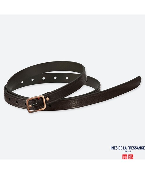 UNIQLO（ユニクロ）の「スキニーロングベルト（ベルト・レディース・RED 17/BROWN 34/DARK BROWN 38/BLACK 09・フリー）」の4枚目の写真