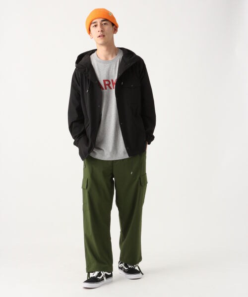 RAGEBLUE（レイジブルー）の「フードコーチジャケット（ジャケット/アウター・ブラック/ベージュ/ネイビー）」の4枚目の写真