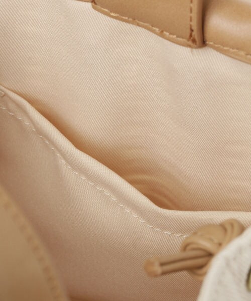 studio CLIP（スタディオクリップ）の「ウィロー2WAYスクエアトートバッグ[WEB先行予約]（バッグ・ブラック/ベージュ）」の14枚目の写真