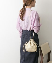 URBAN RESEARCH | 巾着レザーミニショルダー(バッグ)