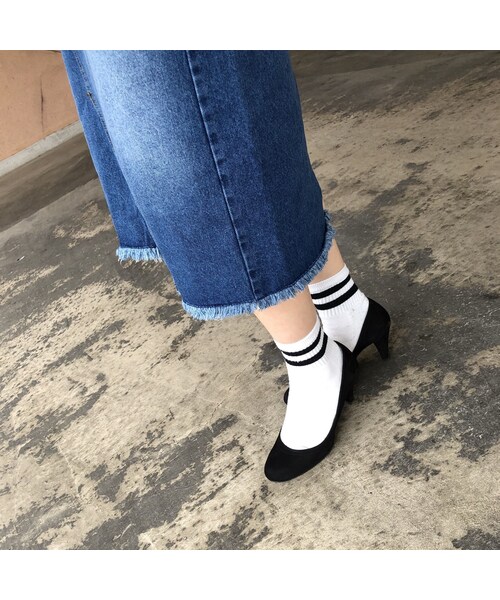 copine（コピン）の「裾フリンジアシンメトリーデニムスカート【クリックポスト対象商品】（デニムスカート・レディース・その他）」の15枚目の写真