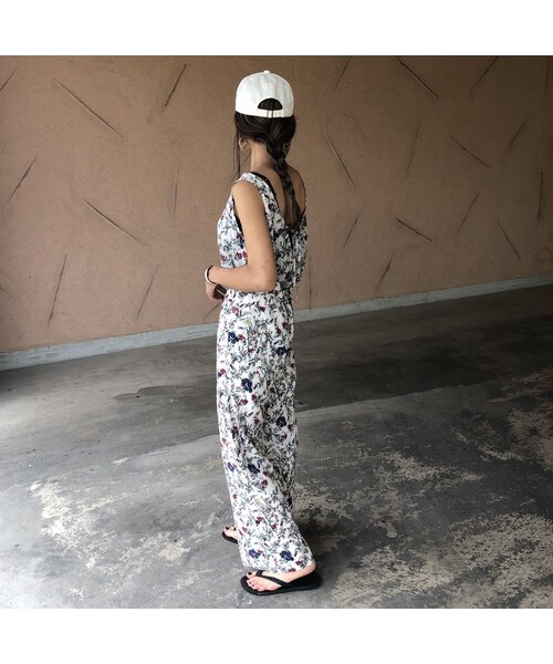 copine（コピン）の「【スペシャルプライス！定価3190円→1430円】大人気シリーズ！花柄キャミソール&ワイドパンツセットアップ【クリックポスト対象商品】（その他パンツ・レディース・その他）」の13枚目の写真
