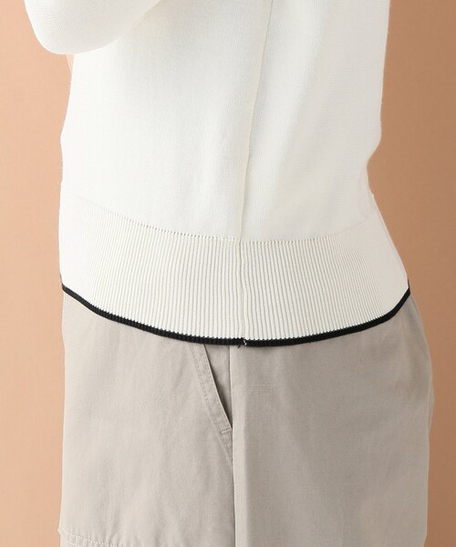JOURNAL STANDARD relume（ジャーナルスタンダード　レリューム）の「コンパクトコットン ポロニット（トップス・ホワイト/フリー）」の11枚目の写真