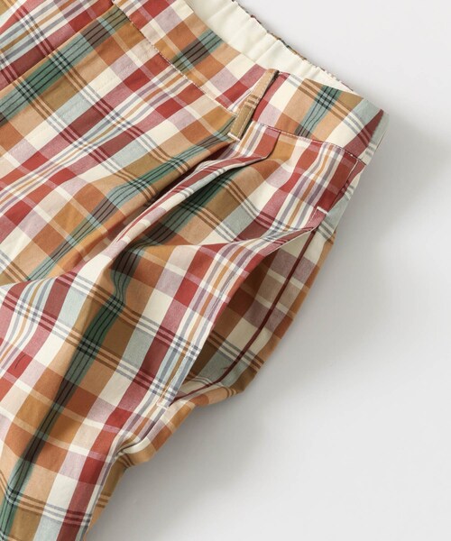 SENSE OF PLACE by URBAN RESEARCH（センスオブプレイスバイアーバンリサーチ）の「マドラスチェックタックテーパードスラックス（パンツ・メンズ・その他・M/L）」の4枚目の写真