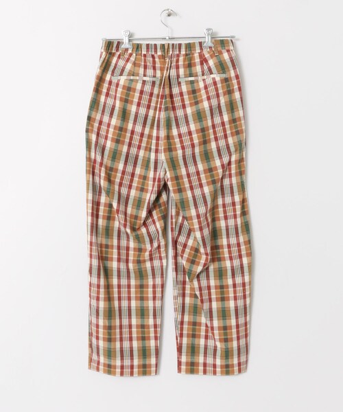 SENSE OF PLACE by URBAN RESEARCH（センスオブプレイスバイアーバンリサーチ）の「マドラスチェックタックテーパードスラックス（パンツ・メンズ・その他・M/L）」の5枚目の写真