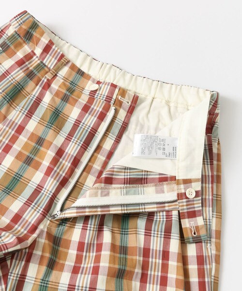 SENSE OF PLACE by URBAN RESEARCH（センスオブプレイスバイアーバンリサーチ）の「マドラスチェックタックテーパードスラックス（パンツ・メンズ・その他・M/L）」の3枚目の写真