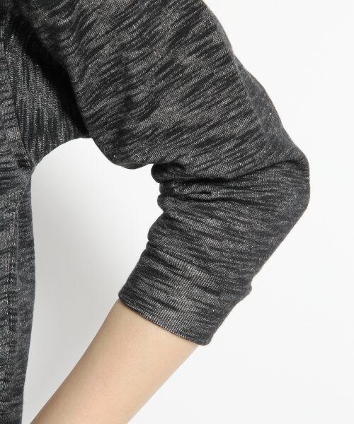 GLOBAL WORK（グローバルワーク）の「スラブジャガードプルオーバー7分袖（トップス・レディース・ネイビー88/ダークグレー18/グレー12/ホワイト06・Ｌ/Ｍ/Ｓ）」の11枚目の写真