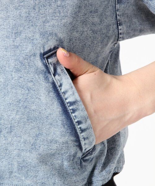 Heather（ヘザー）の「コンパクトブルゾン７分袖（ジャケット/アウター・レディース・ホワイト/ケミカル・ＦＲＥＥ）」の11枚目の写真