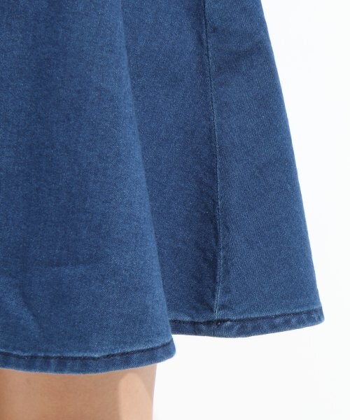 LOWRYS FARM（ローリーズファーム）の「カラーフレアスカート（スカート・レディース・ネイビー/ブルー/ホワイト・Ｌ/Ｍ）」の7枚目の写真