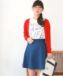 LOWRYS FARM | カラーフレアスカート(スカート)