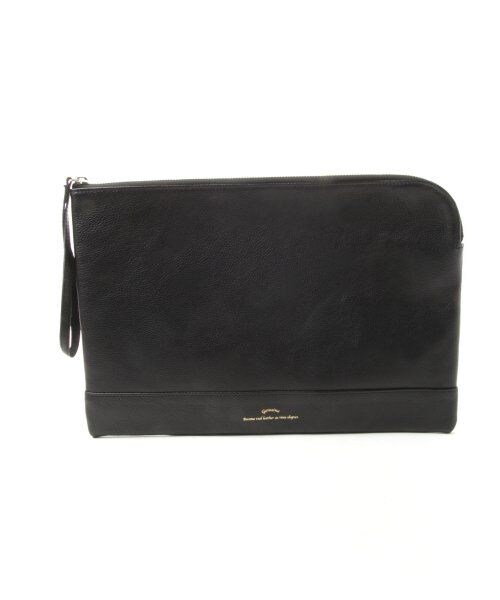 HARE(ハレ)の「キリカエキップレザークラッチ(バッグ・メンズ・ネイビー/ブラック/ブルー/ブラウン・ONE SIZE)」の5枚目の写真