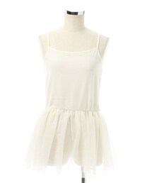 Heather | スソチュールキャミ(トップス)