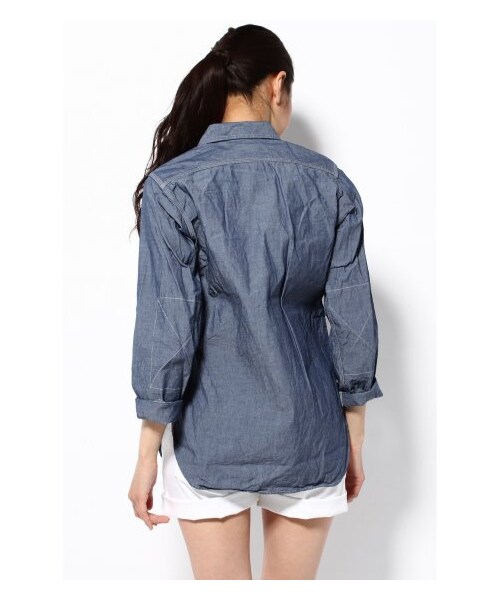 Engineered garments シャンブレーワークシャツ ENGINEERED GARMENTS