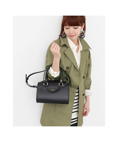 URBAN RESEARCH（アーバンリサーチ）の「UNDER BAR RAW.@MINIMALISTIC　Minimum Shoulder BAG（バッグ・レディース・Beige/Black・-）」の5枚目の写真