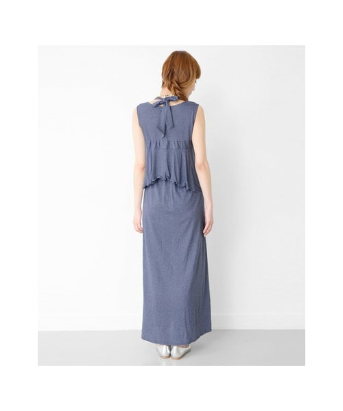 URBAN RESEARCH ROSSO WOMEN(アーバンリサーチ ロッソ)の「4WAYカットソーマキシワンピース(ワンピース/ドレス・レディース・NAVY/GRAY・FREE)」の16枚目の写真