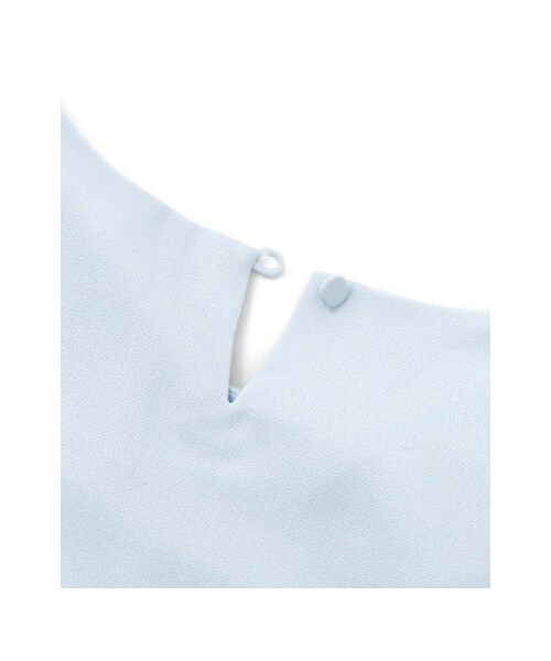 KBF（ケイビーエフ）の「パフスリーブプルオーバー（トップス・レディース・ネイビー/オフホワイト/アイスブルー・one）」の13枚目の写真