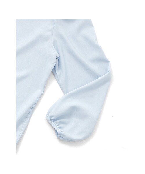 KBF（ケイビーエフ）の「パフスリーブプルオーバー（トップス・レディース・ネイビー/オフホワイト/アイスブルー・one）」の10枚目の写真