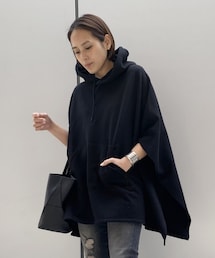 けみごろうAP studio APストゥディオタートルネックポンチョ☆ AP STUDIO（エーピーストゥディオ）の「《予約》ウラケ ポンチョ