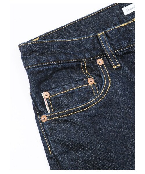 SEVENDAYS=SUNDAY（セブンデイズサンデイ）の「《メンズ》 ・セルビッチデニム ロングパンツ（パンツ・メンズ・ワンウォッシュ・L/M/S）」の6枚目の写真