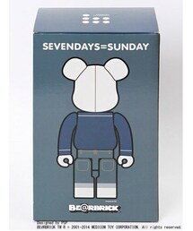 SEVENDAYS=SUNDAY（セブンデイズサンデイ）の「BE@RBRICK 400