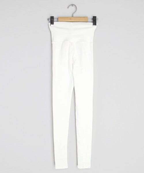 DHOLIC（ディーホリック）の「ハイウエストコットンレギンス（レギンス/スパッツ・レディース・グレー/ブラック/ホワイト・FREE）」の2枚目の写真