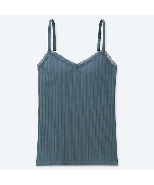 UNIQLO（ユニクロ）の「ポインテールレースブラキャミソール（ブラジャー・レディース・WHITE 00/GRAY 03/PURPLE 72/GREEN 53/BLACK 09/BLUE 64・XS/L/3XL/XL/M/S/XXL）」の5枚目の写真