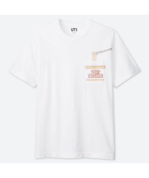 ユニクロ ユニクロ の The Brands Masterpiece グラフィックt カップヌードル 半袖 Tシャツ カットソー Wear