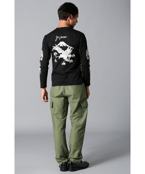 テーラー東洋×ジャーナルスタンダード スカジャン 白虎×日本地図と龍/Mサイズ テーラー東洋×ジャーナルスタンダード スカジャン 白虎×日本地図と龍/M