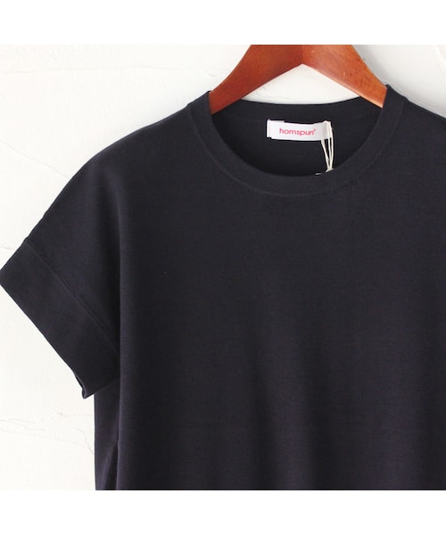 美品homspun/ホームスパン【定価3.1万】 ソフトフラノツータックパンツ 再々入荷** homspun ホームスパン ソフトフラノ2タックパンツ