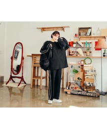 HOTPING | ダブルラインオーバーサイズTシャツ(Tシャツ/カットソー)