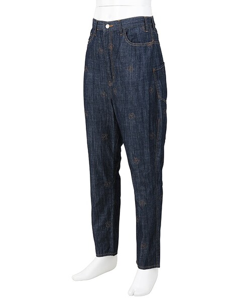 Ne-net（ネネット）の「ネ・ネット / メンズ ちゃいろデニム / パンツ（パンツ・メンズ・blue(12)/navy(13)・03）」の6枚目の写真