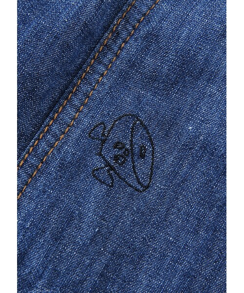 Ne-net（ネネット）の「ネ・ネット / メンズ ちゃいろデニム / パンツ（パンツ・メンズ・blue(12)/navy(13)・03）」の4枚目の写真