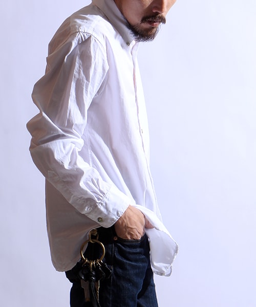 Engineered Garments(エンジニアードガーメンツ)の「別注 19THBD SHIRTS 【80S BROAD CLOTH】(トップス・メンズ・ホワイト・XS/S/M)」の3枚目の写真