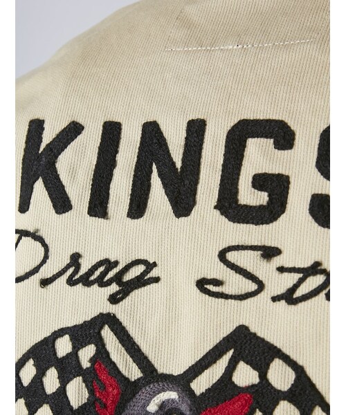 schott（ショット）の「Schott(ショット)ワークジャケット フライホイール（ジャケット/アウター・メンズ・IVORY/NAVY・S/M/L）」の14枚目の写真