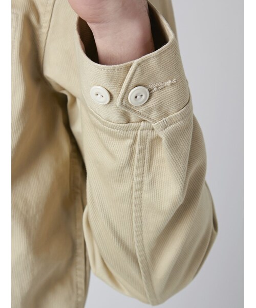 schott（ショット）の「Schott(ショット)ワークジャケット フライホイール（ジャケット/アウター・メンズ・IVORY/NAVY・S/M/L）」の16枚目の写真