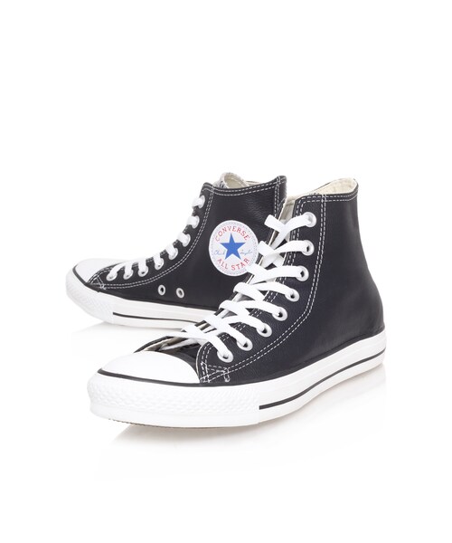 CONVERSE(コンバース)の「CTAS LEATHER HI(シューズ・メンズ・BLACK・41/42/43/46)」の2枚目の写真