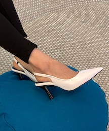 DHOLIC | スリングバックポインテッドトゥシューズ(その他シューズ)