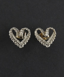 DHOLIC | メタルハートピアス(ピアス（両耳用）)