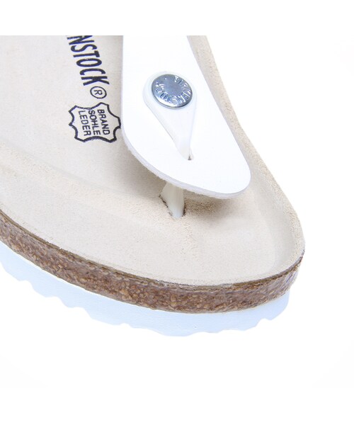BIRKENSTOCK（ビルケンシュトック）の「GIZEH（シューズ・レディース・WHITE・35/36/37/38/39/40/41）」の4枚目の写真