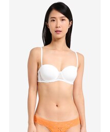 Cotton On Body,Lucie Rib V Neck Bralette Bikini Top - WEAR