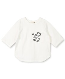 BRANSHES | ロゴポケット7分袖Tシャツ(Tシャツ/カットソー)