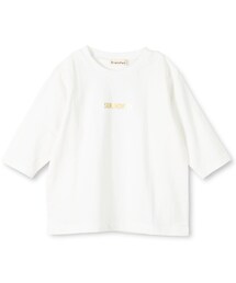 BRANSHES | ロゴ7分袖ビックシルエットTシャツ(Tシャツ/カットソー)