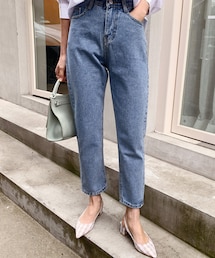 DHOLIC | セミテーパードデニムパンツ(デニムパンツ)