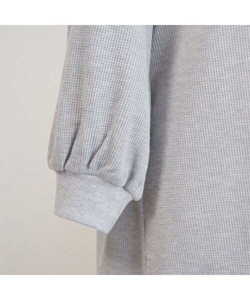 no brand（ノーブランド）の「[ RE-ARRIVAL ]ワッフルサーマルロングOP（ワンピース・レディース・その他）」の15枚目の写真